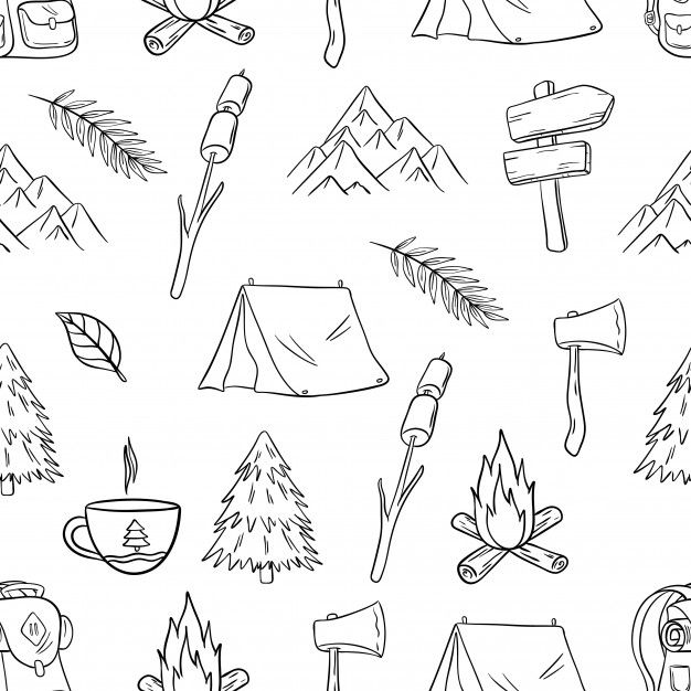 Camping Tattoos 90