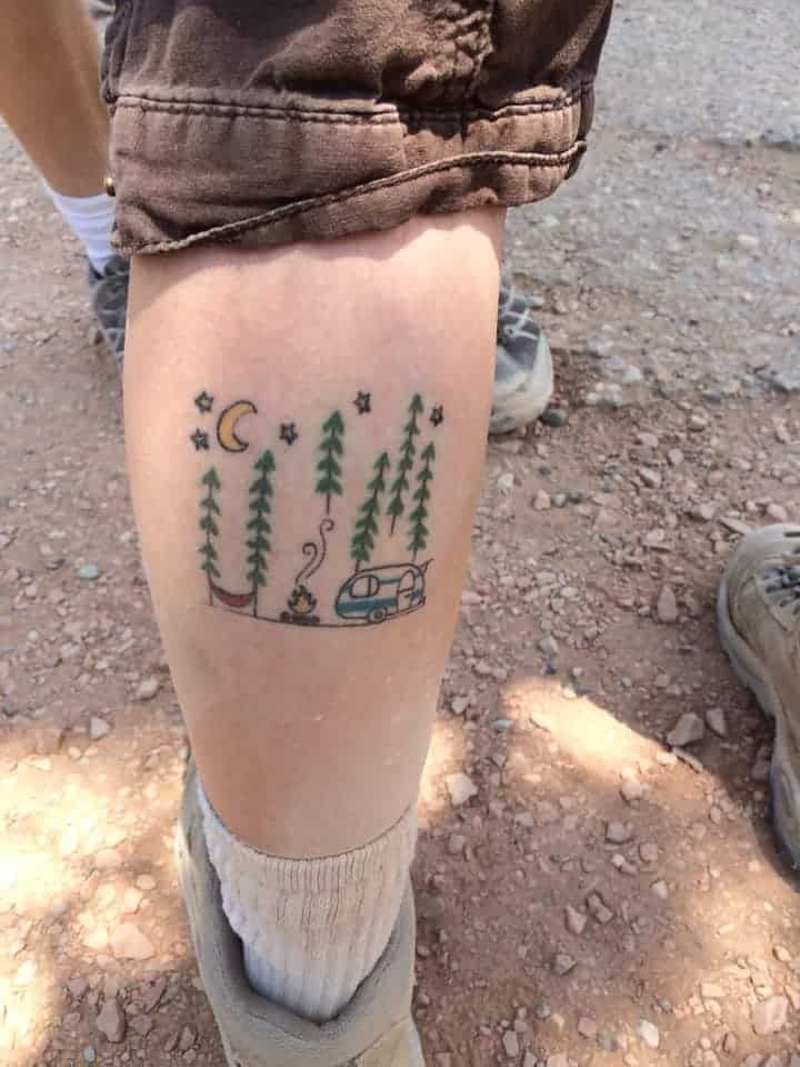 Camping Tattoos 94