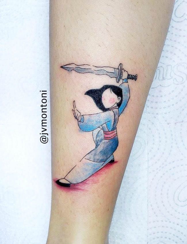 Disney Princess Tattoo 109