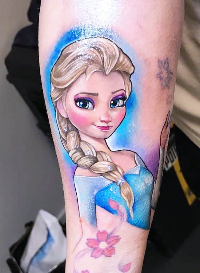 Disney Princess Tattoo 112
