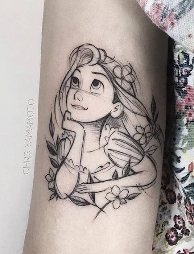 Disney Princess Tattoo 121