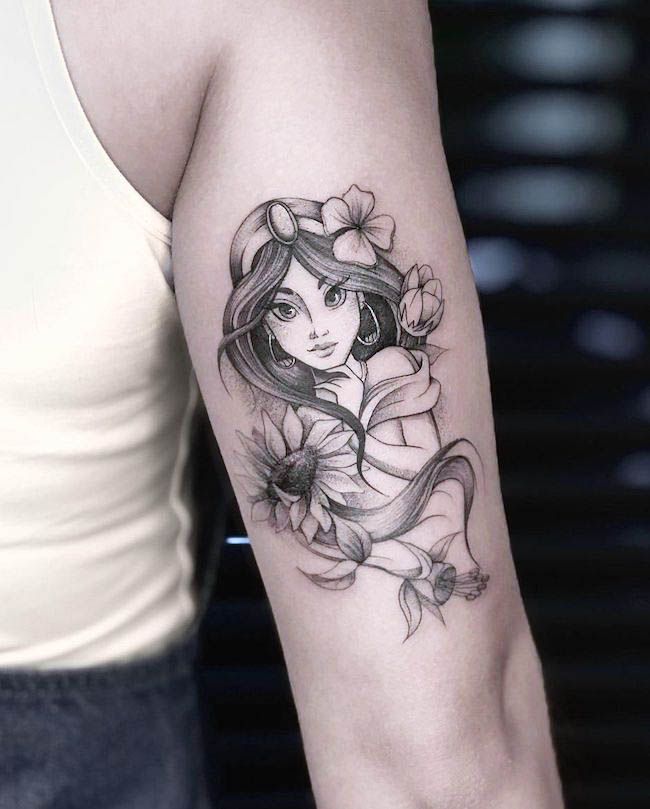 Disney Princess Tattoo 129