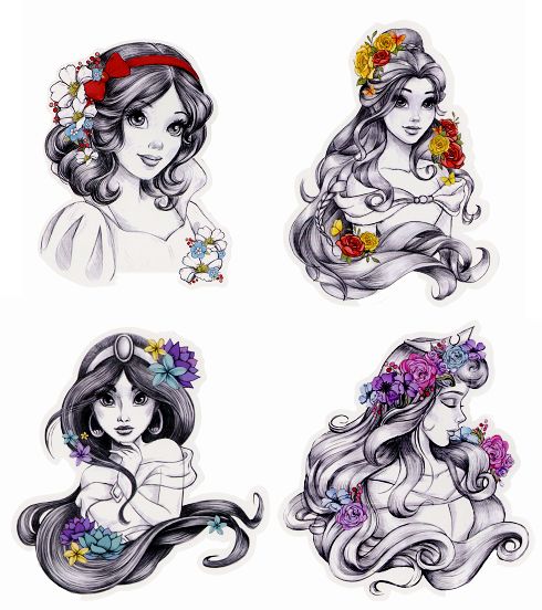 Disney Princess Tattoo 134