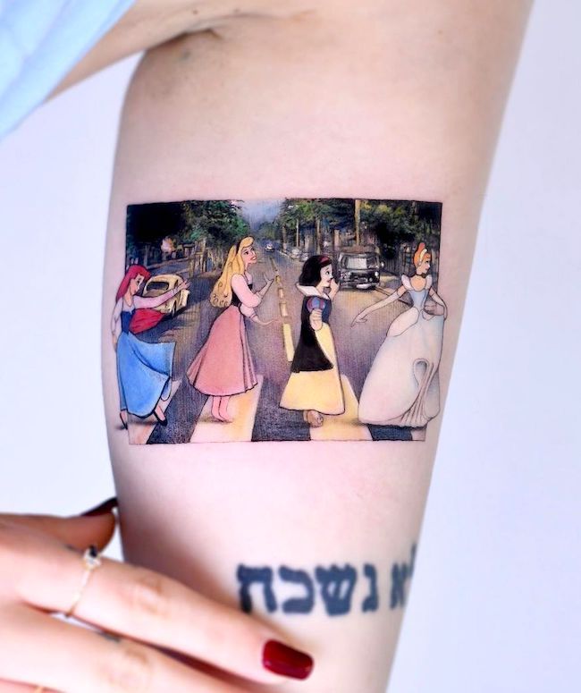 Disney Princess Tattoo 143