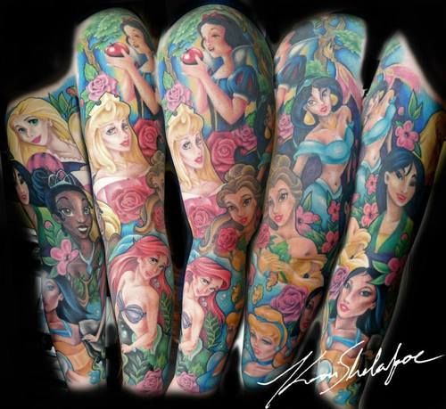 Disney Princess Tattoo 152