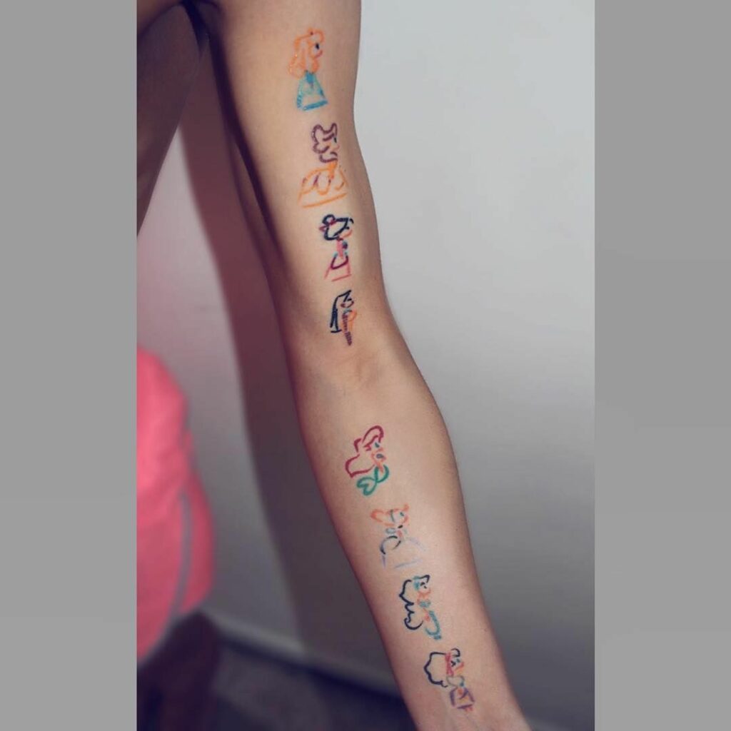 Disney Princess Tattoo 161