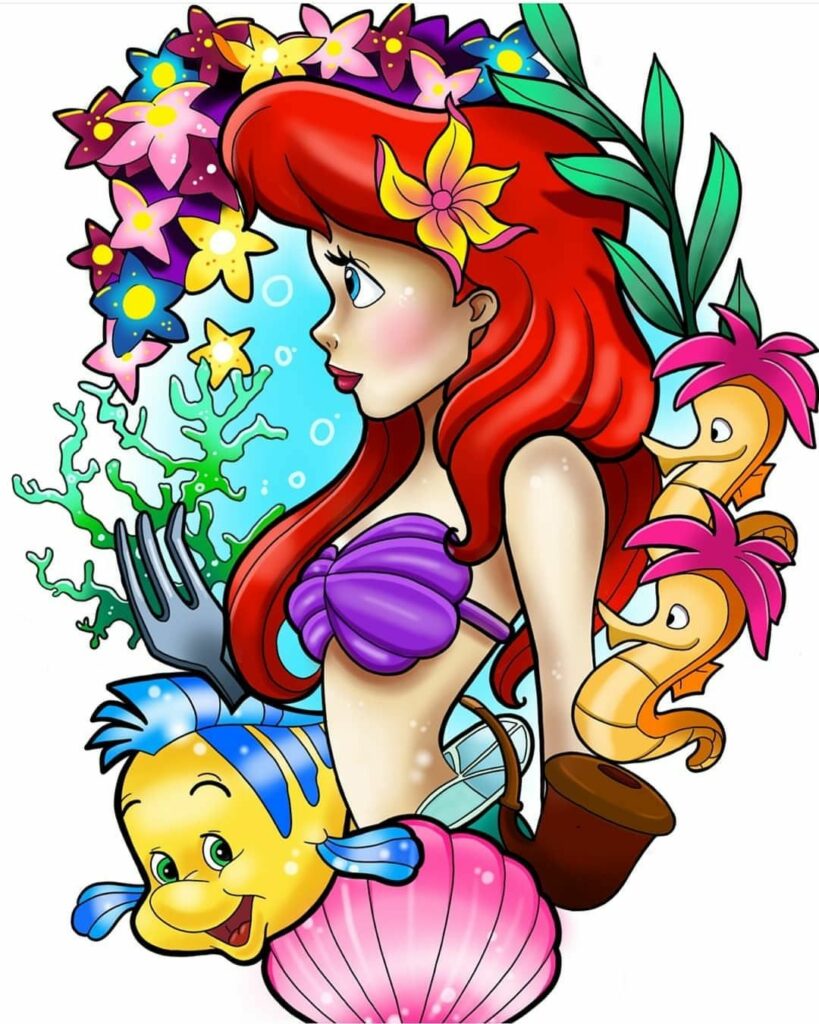 Disney Princess Tattoo 17