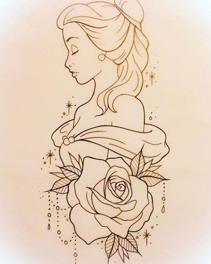 Disney Princess Tattoo 176