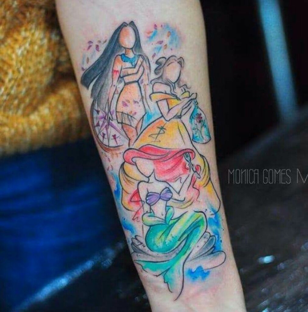 Disney Princess Tattoo 45