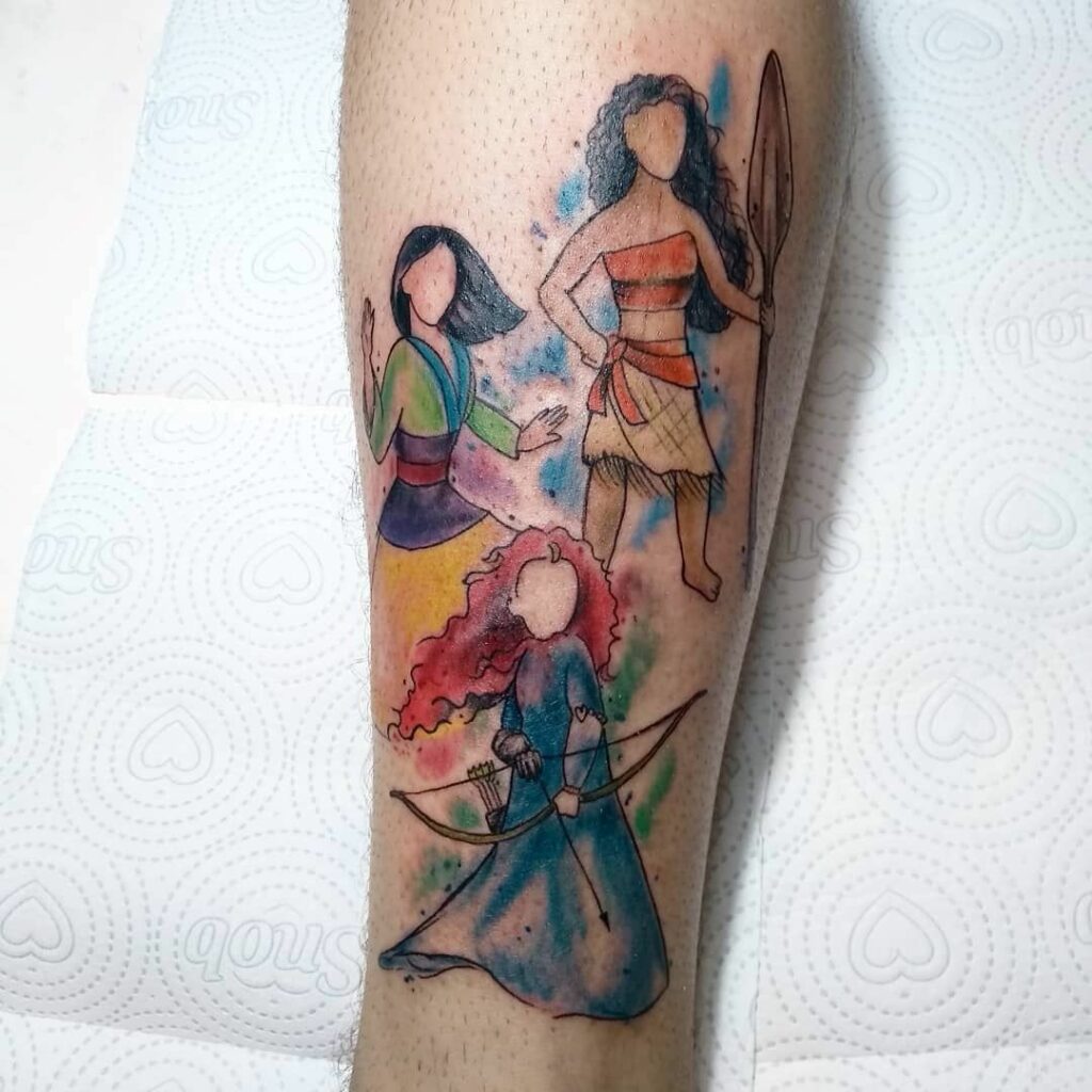 Disney Princess Tattoo 52