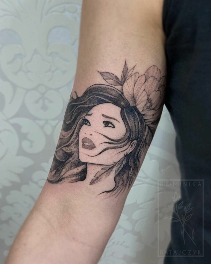 Disney Princess Tattoo 56