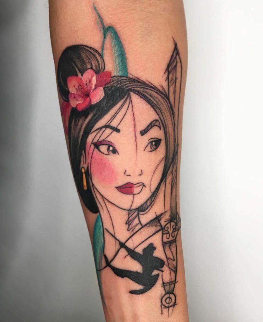 Disney Princess Tattoo 58