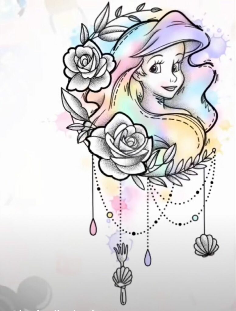 Disney Princess Tattoo 60
