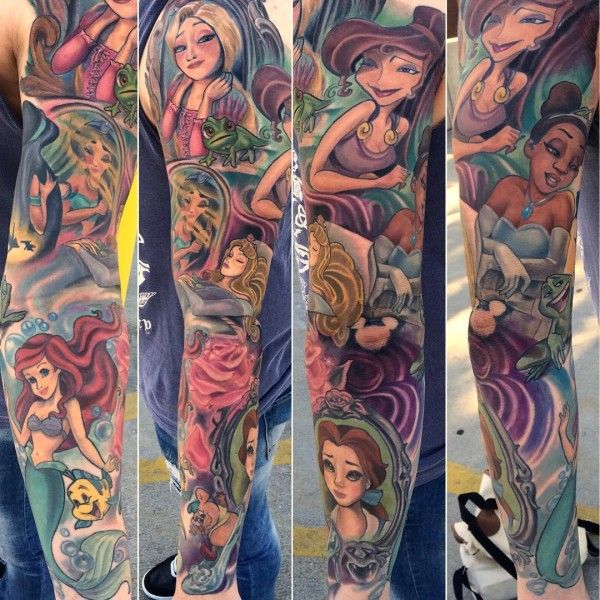 Disney Princess Tattoo 64