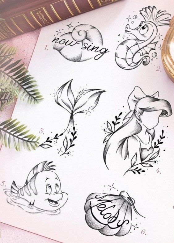 Disney Princess Tattoo 71