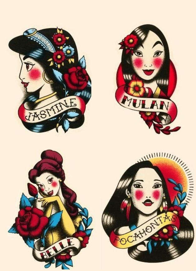 Disney Princess Tattoo 73