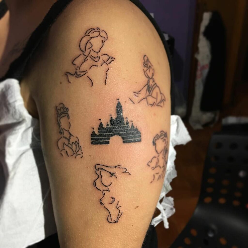 Disney Princess Tattoo 74