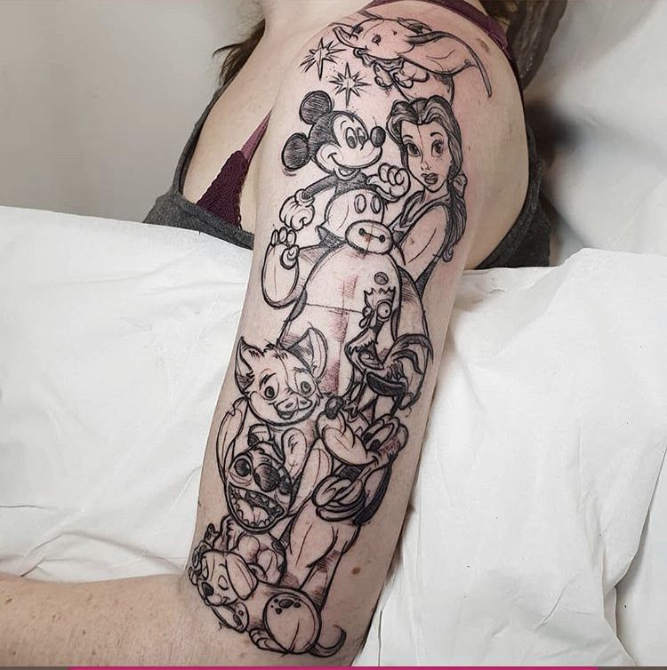 Disney Princess Tattoo 76