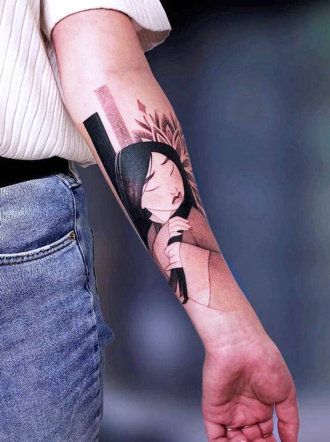 Disney Princess Tattoo 85