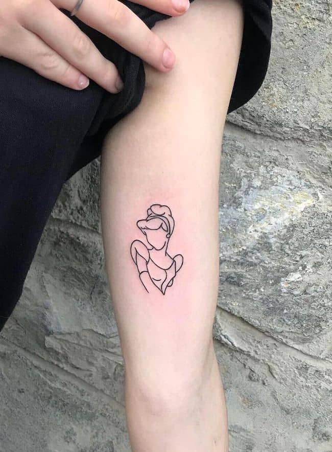 Disney Princess Tattoo 89