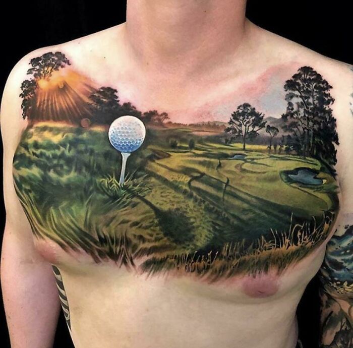 Golf Tattoos 32