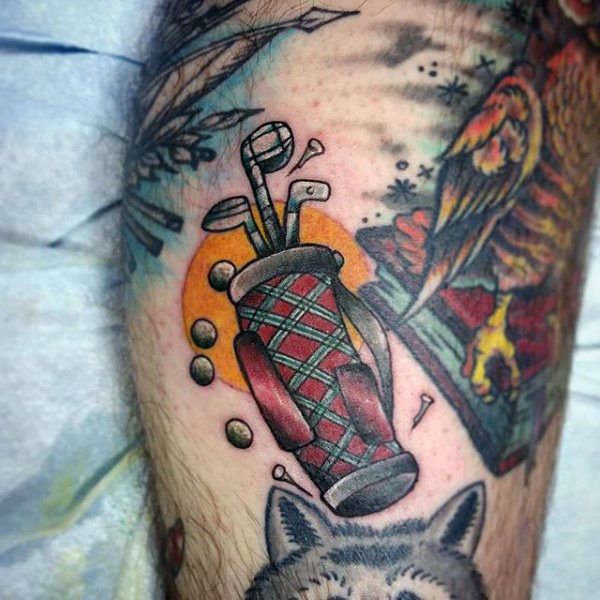 Golf Tattoos 36