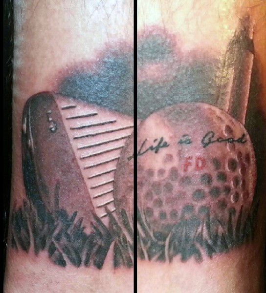 Golf Tattoos 41