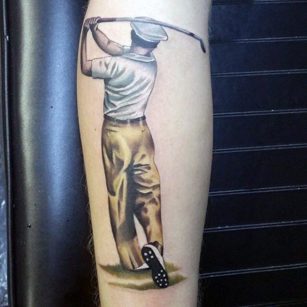 Golf Tattoos 51