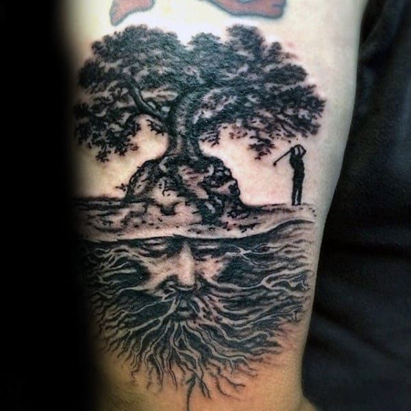 Golf Tattoos 53