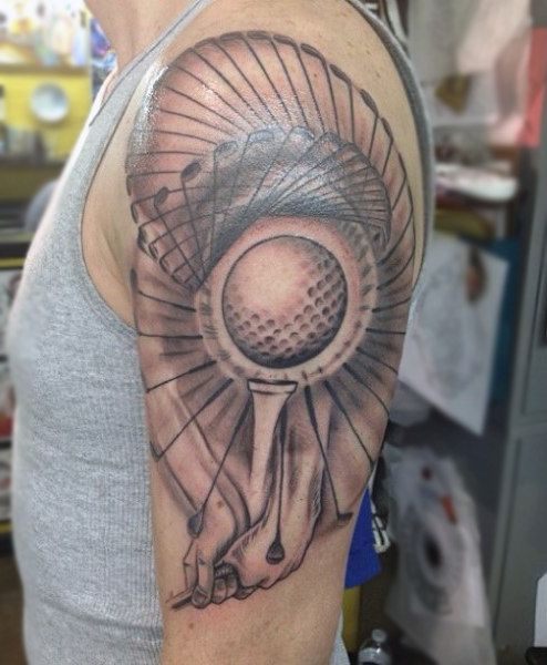 Golf Tattoos 55