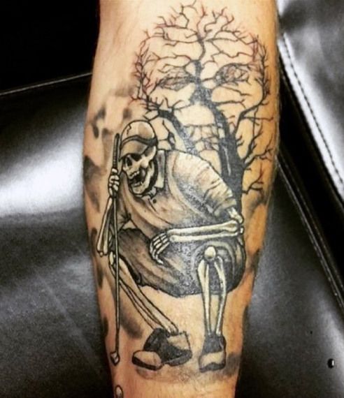 Golf Tattoos 59