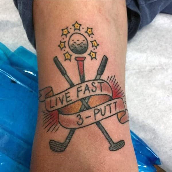 Golf Tattoos 61