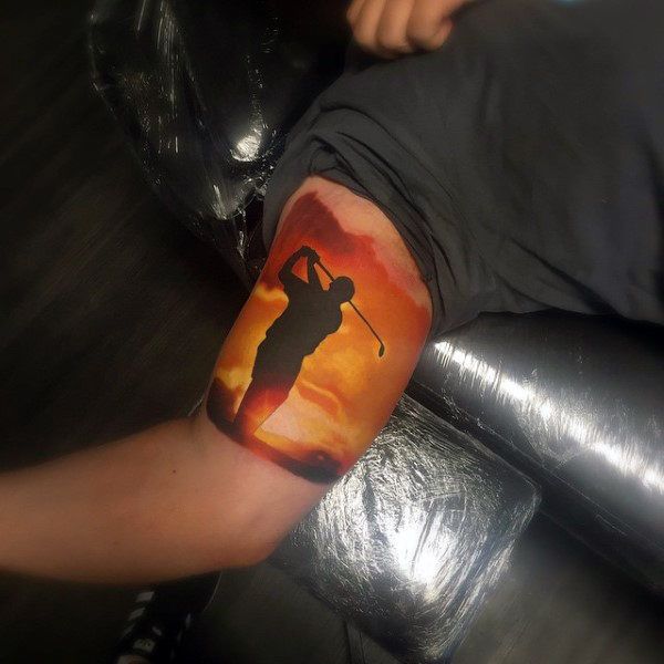 Golf Tattoos 68