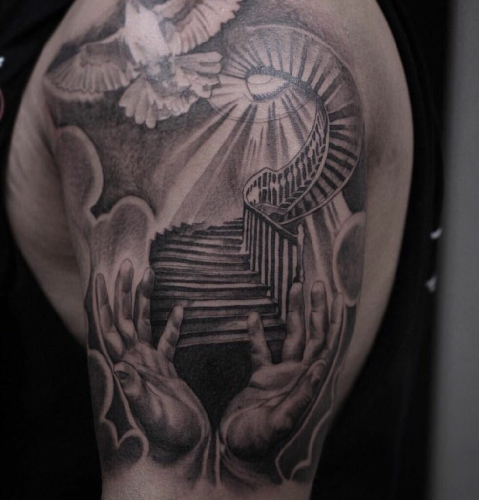 Stairway Tattoos 60