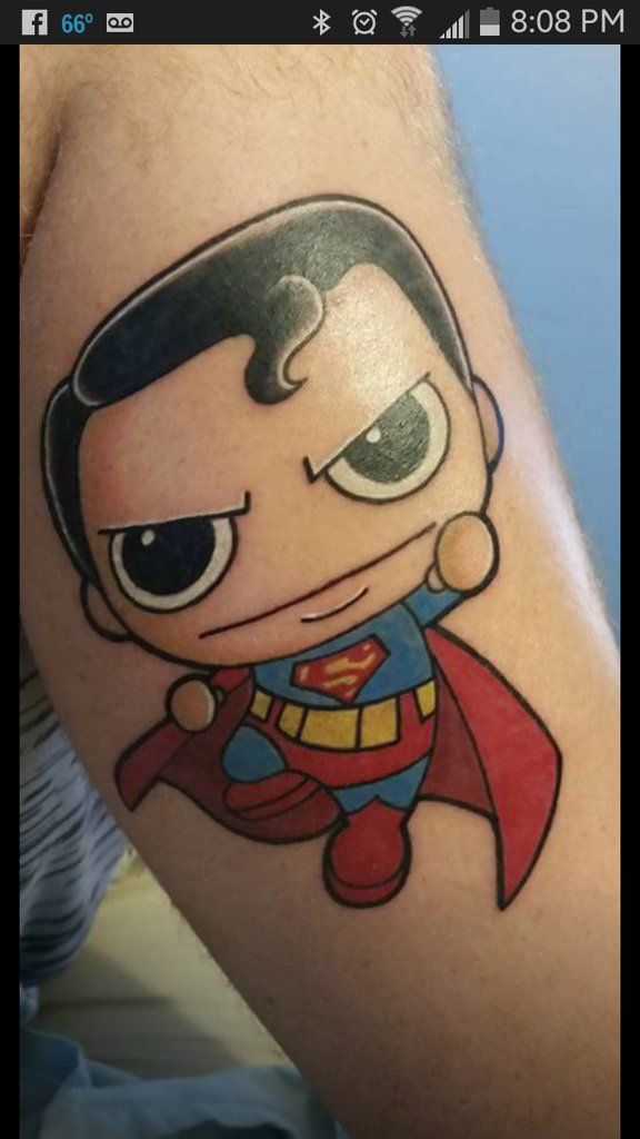 Superman Tattoos 100