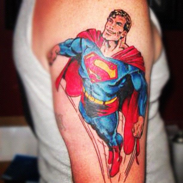 Superman Tattoos 108