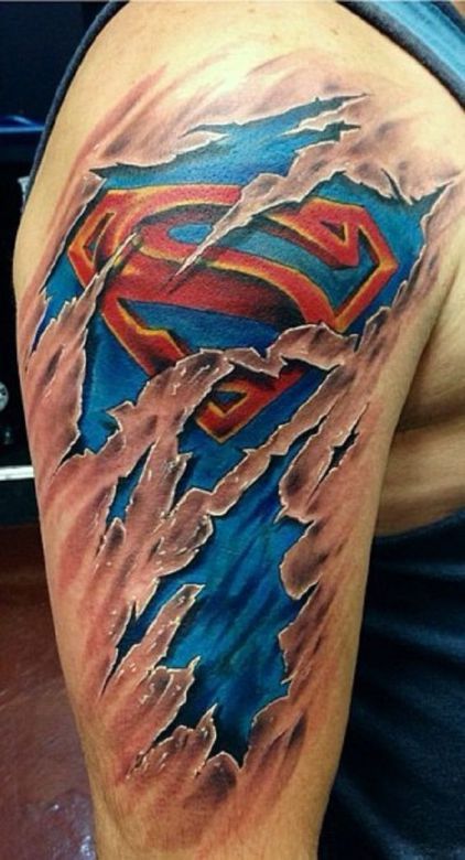 Superman Tattoos 110