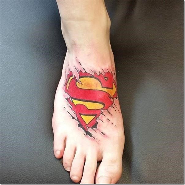 Superman Tattoos 129