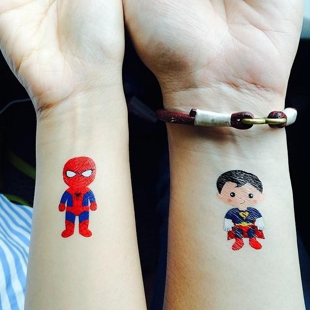 Superman Tattoos 131