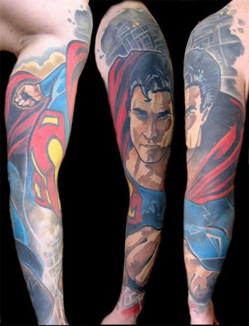 Superman Tattoos 141