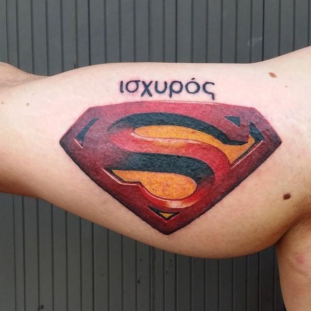Superman Tattoos 143