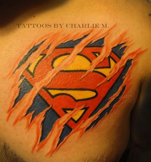 Superman Tattoos 160