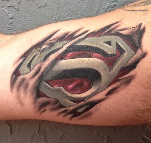 Superman Tattoos 164