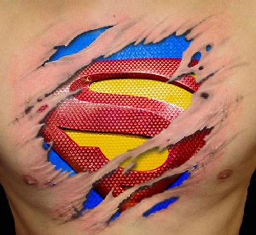 Superman Tattoos 166