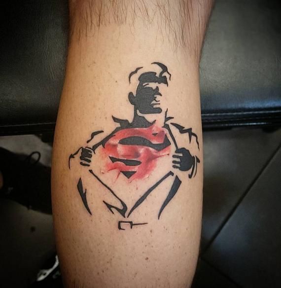 Superman Tattoos 174