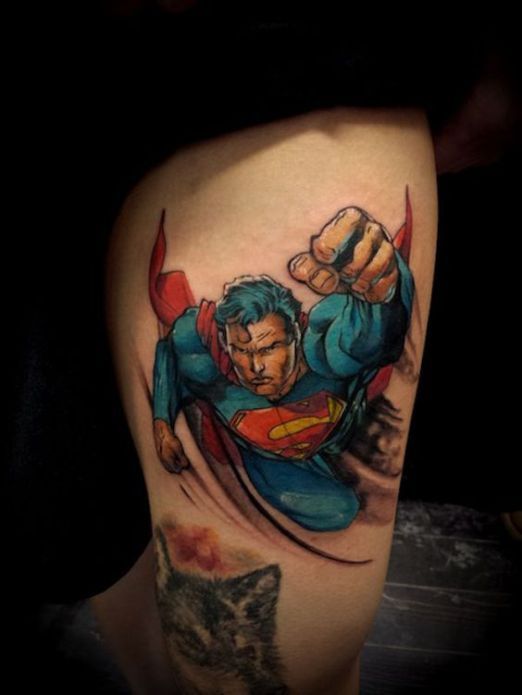 Superman Tattoos 189