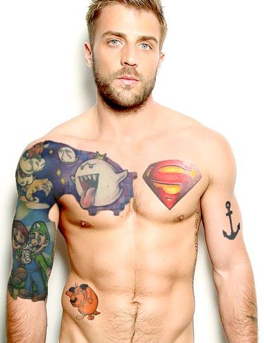 Superman Tattoos 195