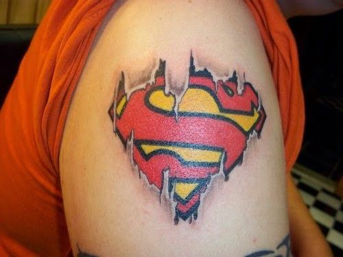 Superman Tattoos 197
