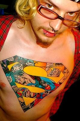 Superman Tattoos 203