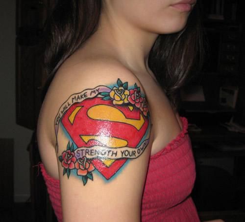 Superman Tattoos 205